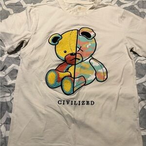 Covilized Graphic T-Shirt - Cream